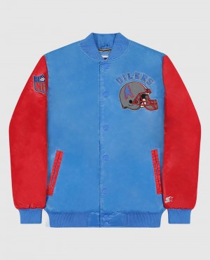 Starter Houston Oilers NFL Jacket Red 2XL Sale South Africa startersouthafrica .za